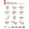 Classic Accessories Montlake FadeSafe Patio Lounge Chair/Loveseat Back Cushion, 21 x 22 x 4 Inch, Heather Grey 62-059-HGREY-EC - alternate 4
